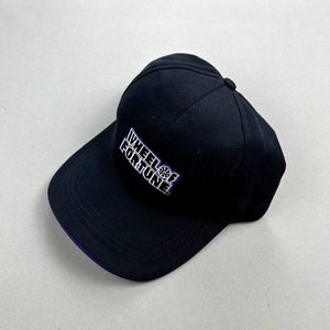 Vintage Wheel Of Fortune Hat Cap Snapback Black Purple Game Show Television 90s